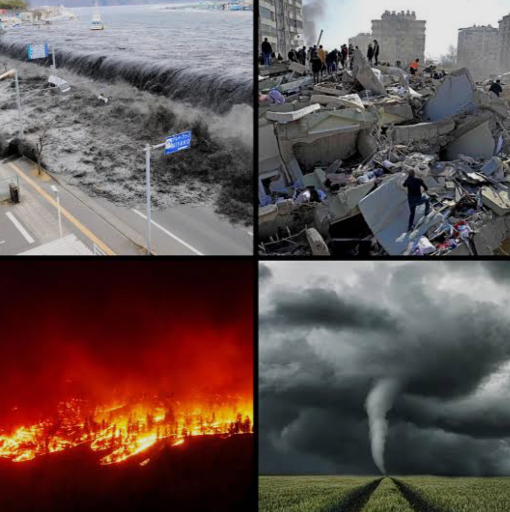 For the contest 'Disasters don't discriminate but humanity unites'